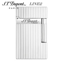楽天市場】デュポン s．t．dupont ガスライター ライン2 シルバー 