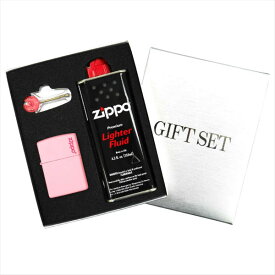 ジッポー ZIPPO オイルライター ギフトBOXセット レギュラーサイズ マットカラーシリーズ ピンクマット 238ZL ギフト プレゼント 誕生日 記念品
