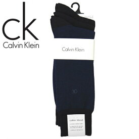 カルバンクライン Calvin Klein ソックス 靴下 3足セット ACC173 color41 ネイビー系