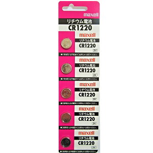 �������� ���`�E���d�r CR1220 1�V�[�g 5�� �{�^���d�r �}�N�Z�� ���{�� DM�֑Ώەi ������s��