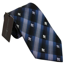 パトリック コックス 紳士ブランドネクタイ ネイビー系 PATRICK COX necktie 剣先8,5cm シルク100％ pc019-91062 ギフト プレゼント 贈答品