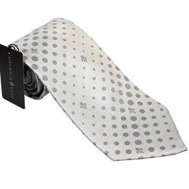 パトリック コックス 紳士ブランドネクタイ シルバー PATRICK COX necktie 剣先9,5cm レギュラータイプ PC003-535828 ギフト プレゼント 贈答品
