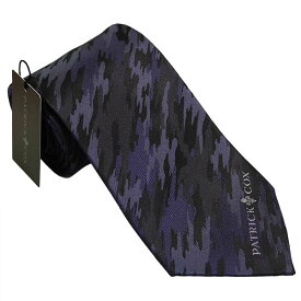 パトリック コックス 紳士ブランドネクタイ パープル PATRICK COX necktie 剣先9,5cm レギュラータイプ pc013-111373 ギフト プレゼント 贈答品