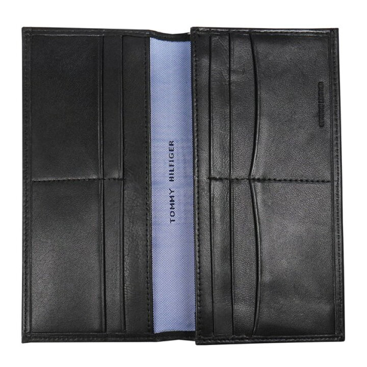 楽天市場】トミー・ヒルフィガー 長財布 ブラック OXFORD TOMMY  
