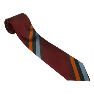 Vivienne Westwood ���B���B�A���E�E�F�X�g�E�b�h �l�N�^�C �C�^���[�� �V���N100�� BORDEAUX�n �X�g���C�v ���M�����[�^�C�v W00C5-I401 AW22 �M�t�g �v���[���g �N���X�}�X