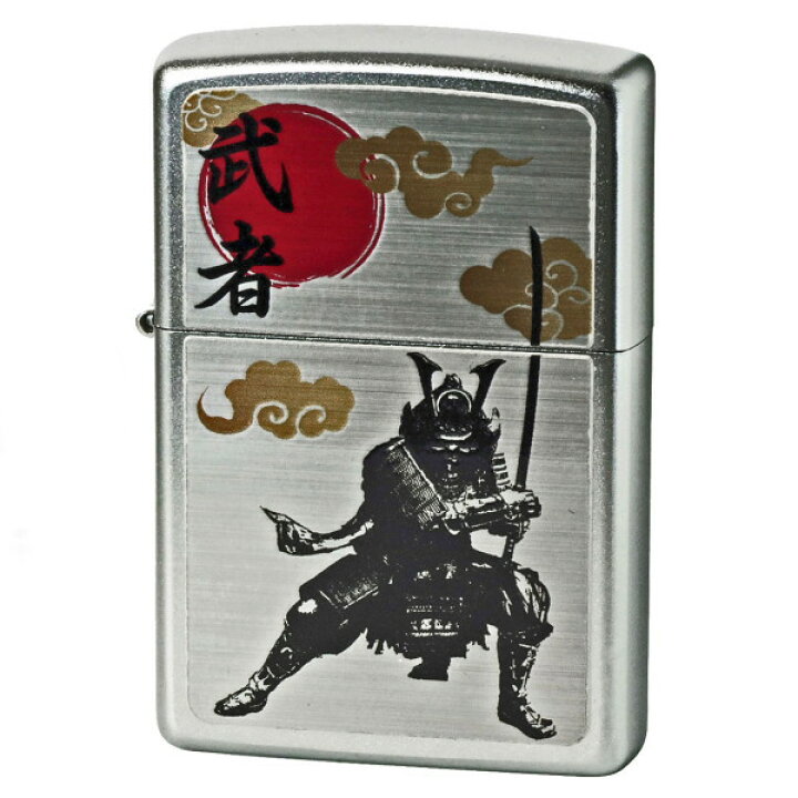 楽天市場】ZIPPO ジッポー ライター 和柄シリーズ 武者 ムシャ 205 