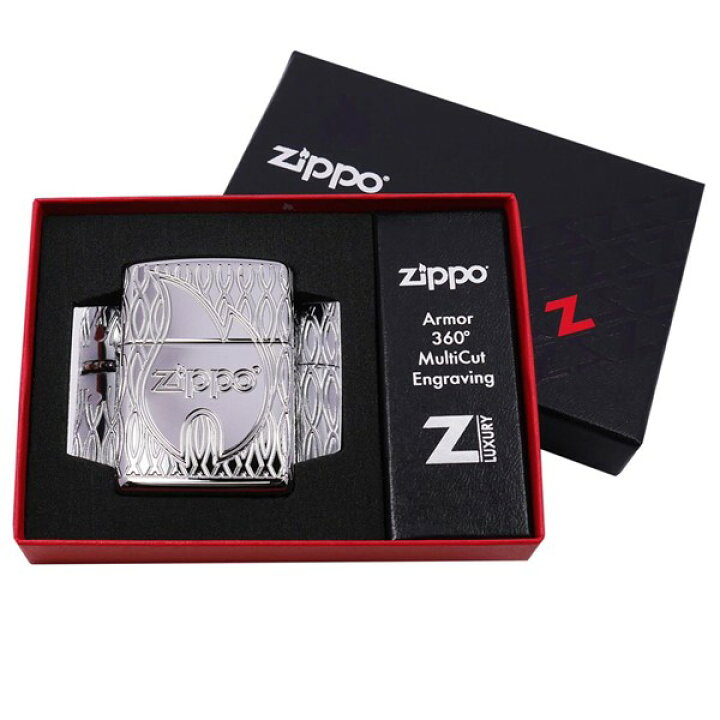 楽天市場】zippo ジッポー 4面加工 アーマー フレームデザイン マルチ  