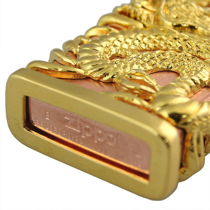 楽天市場】ZIPPO ジッポーライター 天龍-1 ピンクゴールド ゴールド 