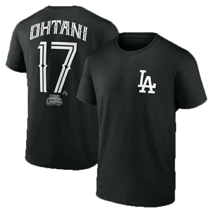 楽天市場】大谷翔平 LA Dodgers × MISTERCARTOON 公式コラボ Tシャツ 