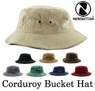 2点で50円値引きクーポン ニューハッタン コーデュロイ バケットハット NEWHATTAN Corduroy Bucket HatCL…
