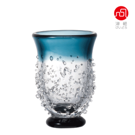 TokyoHei様！津軽びいどろ 八甲田ざらめ雪　綺麗✨️　 硝子花瓶　一輪挿し TokyoHei様！津軽びいどろ 八甲田ざらめ雪 綺麗✨️ 硝子花瓶