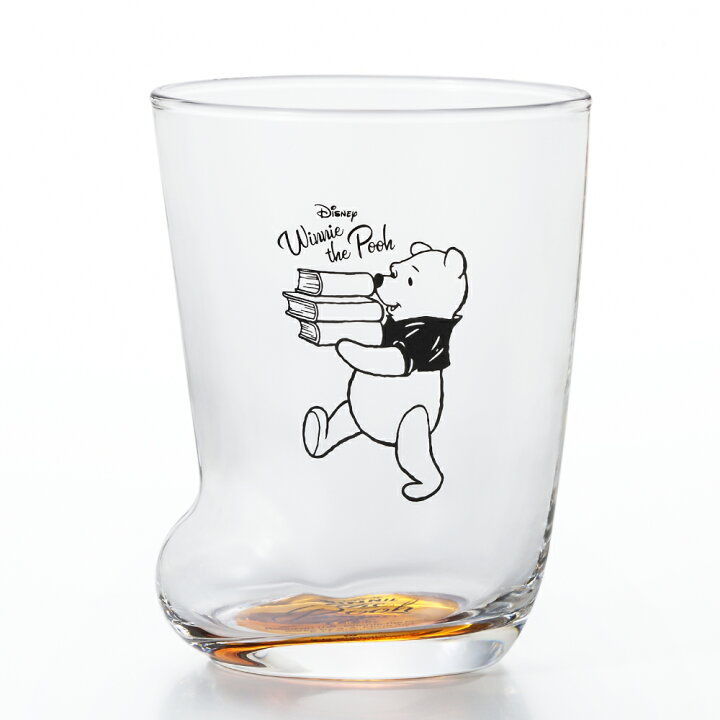 楽天市場 アウトレット 包装不可 ソックスグラス プー ディズニー くま プーさん 可愛い かわいい ギフト タンブラー コップ グラス ガラス食器 石塚硝子 アデリア Disneyzone 誕生日プレゼント ガラスｓｈｏｐｉｓｈｉｚｕｋａ