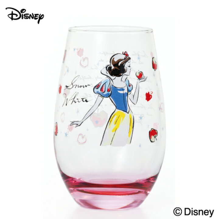 楽天市場 アウトレット 包装不可 白雪姫 コップ グッズ スノーホワイト プリンセス カラータンブラー Disney お姫様 ディズニー キャラクター 可愛い かわいい タンブラー コップ グラス ガラス食器 石塚硝子 アデリア Disneyzone 誕生日プレゼント ガラス