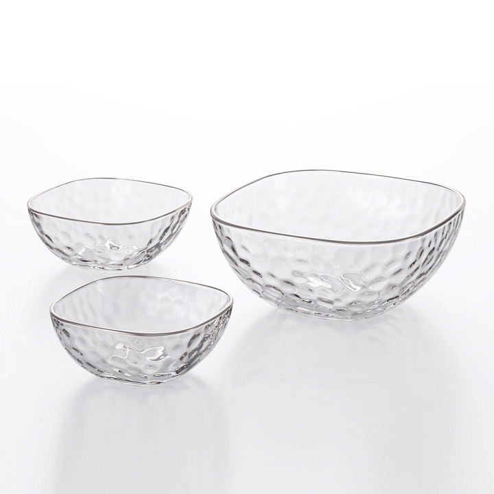楽天市場】ガラス ボウル セット 【 SERENITY セレニティ シェアセット