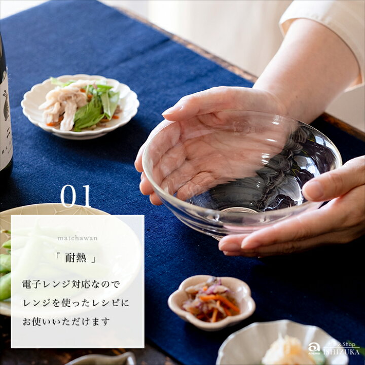 楽天市場】耐熱ガラス ボウル 茶碗 【 抹茶碗 （清）】 抹茶 皿 鉢 