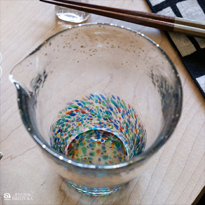 楽天市場 片口 おしゃれ 冷酒 徳利 ガラス 津軽びいどろ Matsuri まつり 金彩 片口 酒器 かわいい つゆ入れ 金箔 青空 涼しげ 和モダン 日本製 夏 花火 祭り 手作り ハンドメイド 高級感 華やか 誕生日 アデリア 石塚硝子 ガラスｓｈｏｐｉｓｈｉｚｕｋａ