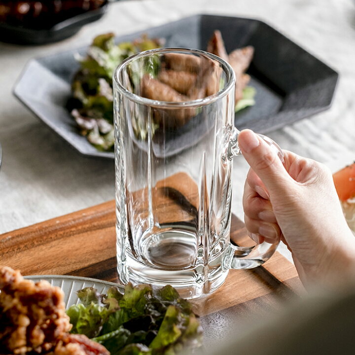 楽天市場】ビールジョッキ 日本製 【 ジョッキ500 3個入 】500ml 業務 