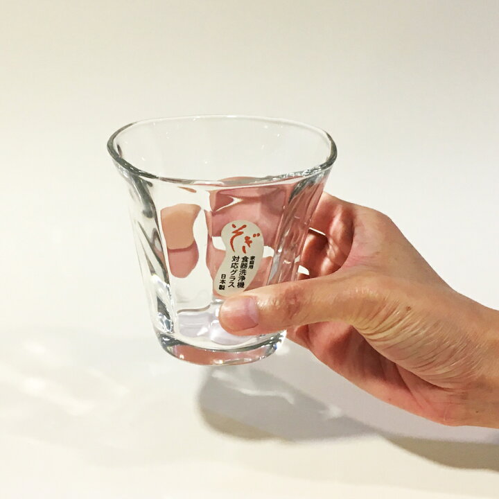 【あす楽対応】 アデリア グラス クリア 175ml 食洗機対応 和の趣一口グラス 4客セット 日本製 ガラス コップ ガラス食器 red
