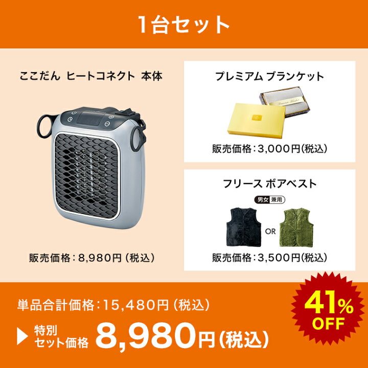 楽天市場】【送料無料】ここだん ヒートコネクト正規品 ショップ 
