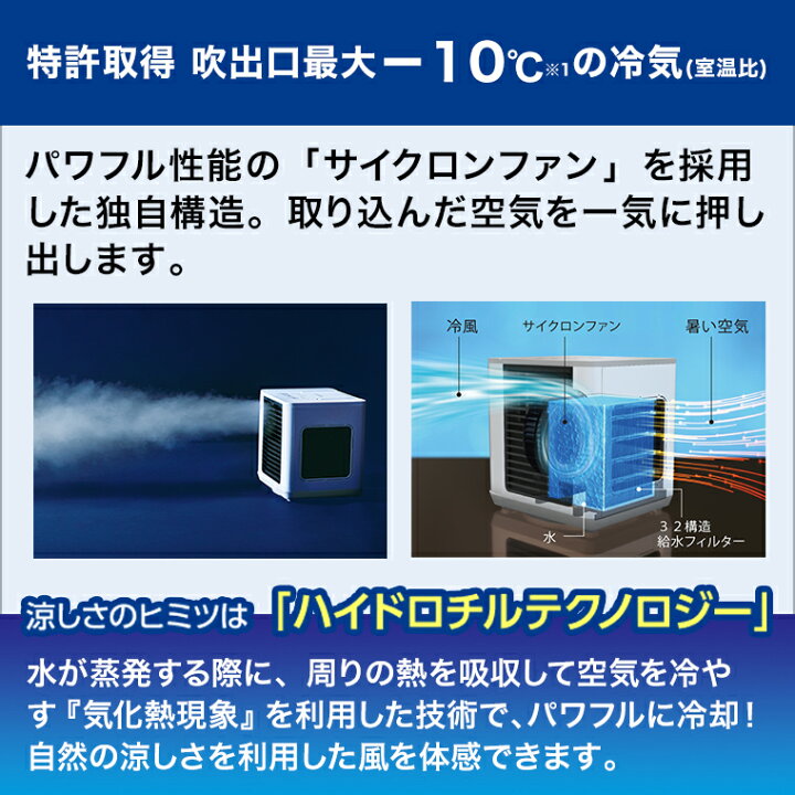 楽天市場】【送料無料】ここひえR7正規品 ショップジャパン公式 卓上 