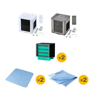 【送料無料】ここひえR7正規品 ショップジャパン公式 卓上扇風機 パーソナルクーラー 冷風扇 冷風機 卓上クーラー