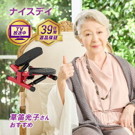 【公式限定！返品保証付！送料無料】ナイスデイ正規品 ブラック レッド ホワイト ステッパー 公式 座った…