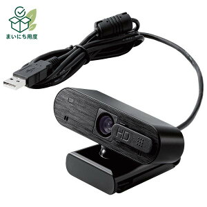 �G���R�� Web�J����/200����f/�I�[�g�t�H�[�J�X/Full HD/�����}�C�N�t/�u���b�N UCAM-C820ABBK