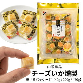 【マラソン 10%OFF】チーズいか燻製 個包装 おつまみ 選べる3サイズ 40g 100g 470g