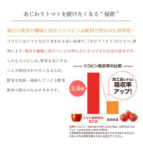 【カゴメ公式】あじわうトマト(トマトジュース)125ml×30/1ケース