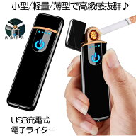 【送料無料】 電子ライター USB 充電式 ターボライター プラズマライター 充電 アーク コンパクト USB充…