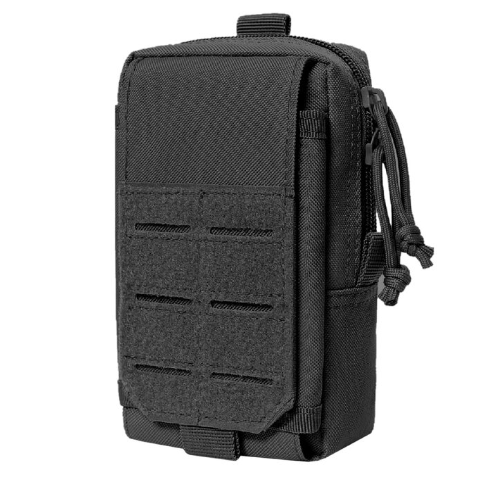 楽天市場 送料無料 多機能 タクティカルポーチ ブラック ベルト装着 スマホ対応 ウエストポーチ ミリタリー ツールバッグ 登山 小物入れ Bkamibag Shop Kurano