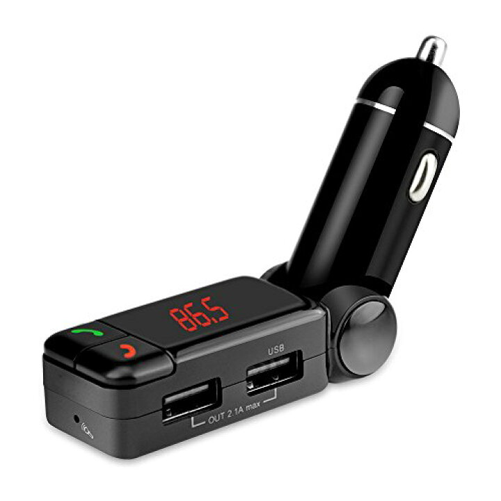 楽天市場 サイバーダイブ Fm トランスミッター Bluetooth ワイヤレス シガーソケット Usb 2ポート 充電 12v 車 通話 音楽 ドライブ Cydive Shop Kurano
