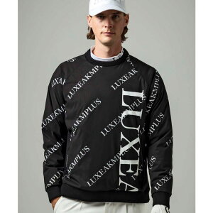 【10%OFFクーポン配布中!10/27(月)9:59まで】SHIFFON LUXEAKMPLUS リュクスエイケイエムプラス ゴルフ バイカラー総柄中綿スニードジャック メンズ おしゃれ かっこいい ブランド ゴルフウェア ス