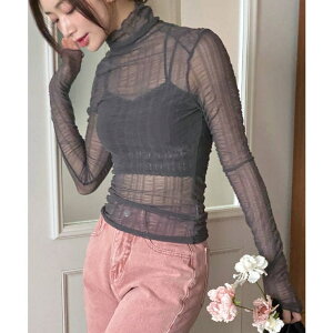 �y10��OFF�N�[�|���I5/16(�y)1:59�܂Łzby muni:r ���}���`�b�N�V�A�[�^�[�g���l�b�N �g�b�v�X
