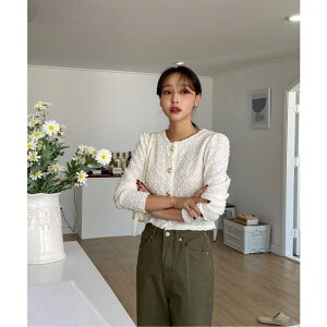�y10��OFF�N�[�|���I5/16(�y)1:59�܂Łzby muni:r �S�[���h�{�^���|�b�v�R�[���J�[�f�B�K�� �g�b�v�X