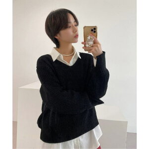 �y10��OFF�N�[�|���I5/16(�y)1:59�܂Łzby muni:r ���[�Y�t�B�b�g�f�C���[V�l�b�N�j�b�g �g�b�v�X