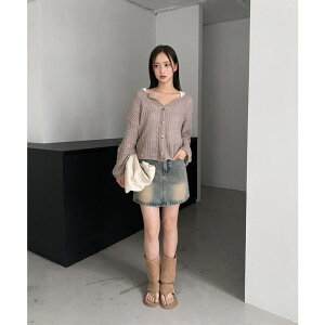 �y10��OFF�N�[�|���I5/16(�y)1:59�܂Łzby muni:r �E�H�b�V���O�~�j�f�j���X�J�[�g �X�J�[�g