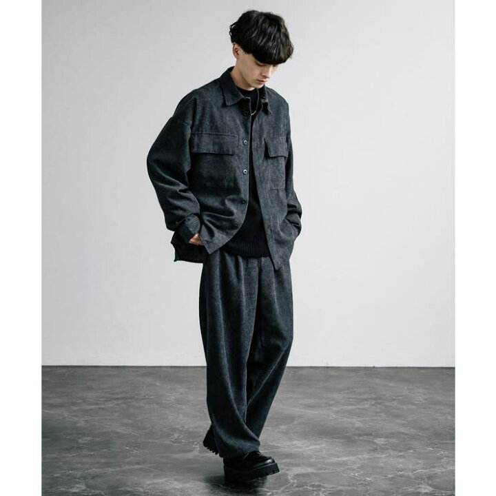 楽天市場】セットアップ コーデュロイ CPOシャツジャケット メンズ 