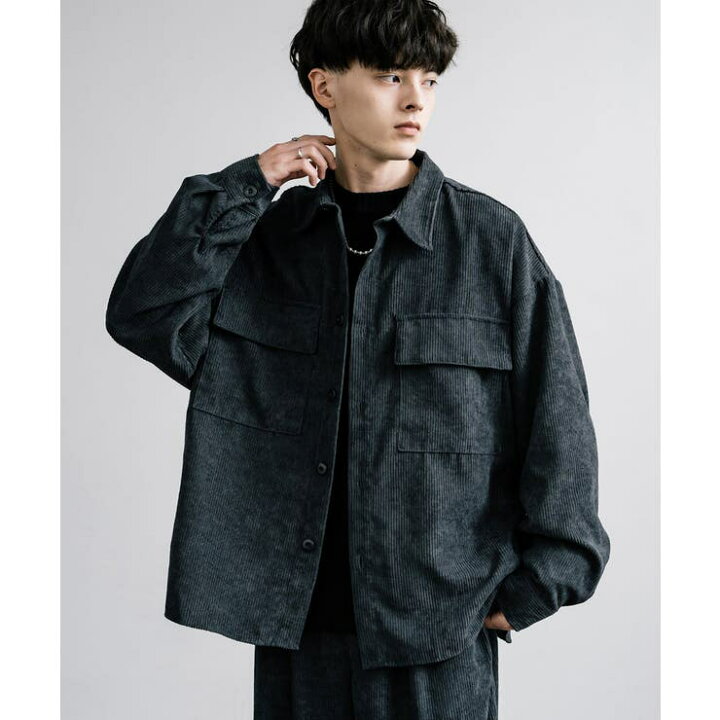 楽天市場】Rocky Monroe セットアップ コーデュロイ CPOシャツ 