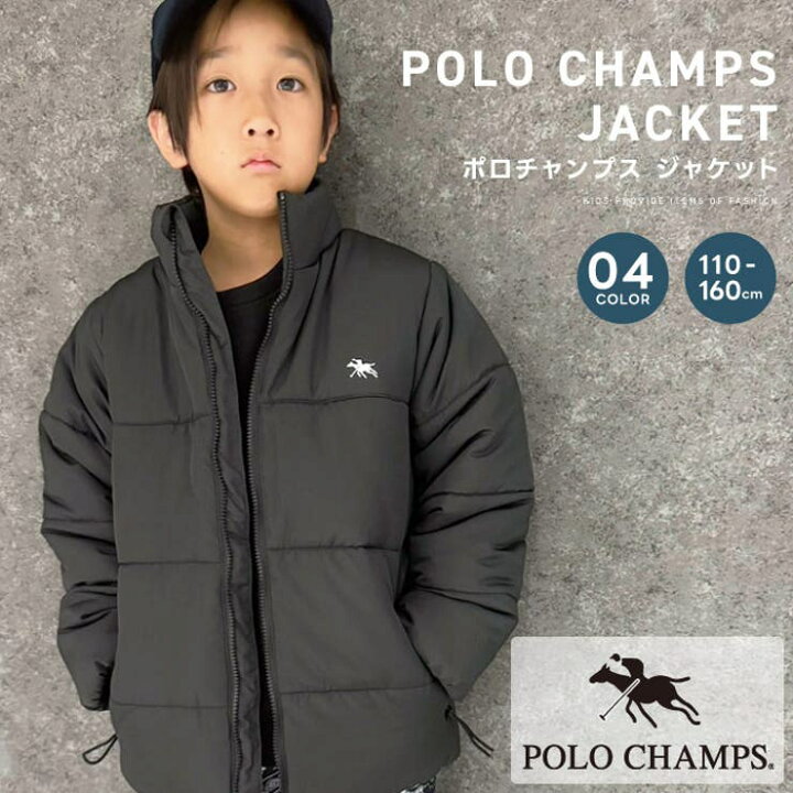 楽天市場】ZI-ON POLOCHAMPS スタンドカラーフェイクダウンジャケット 