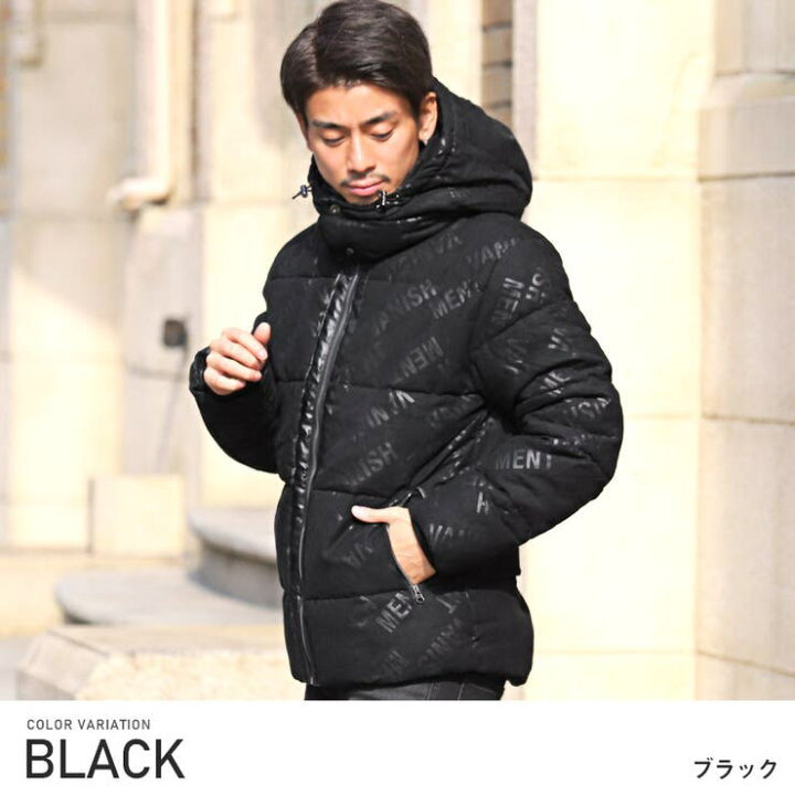 楽天市場】中綿ジャケット メンズ ブルゾン フェイクスエード ロゴ 総 