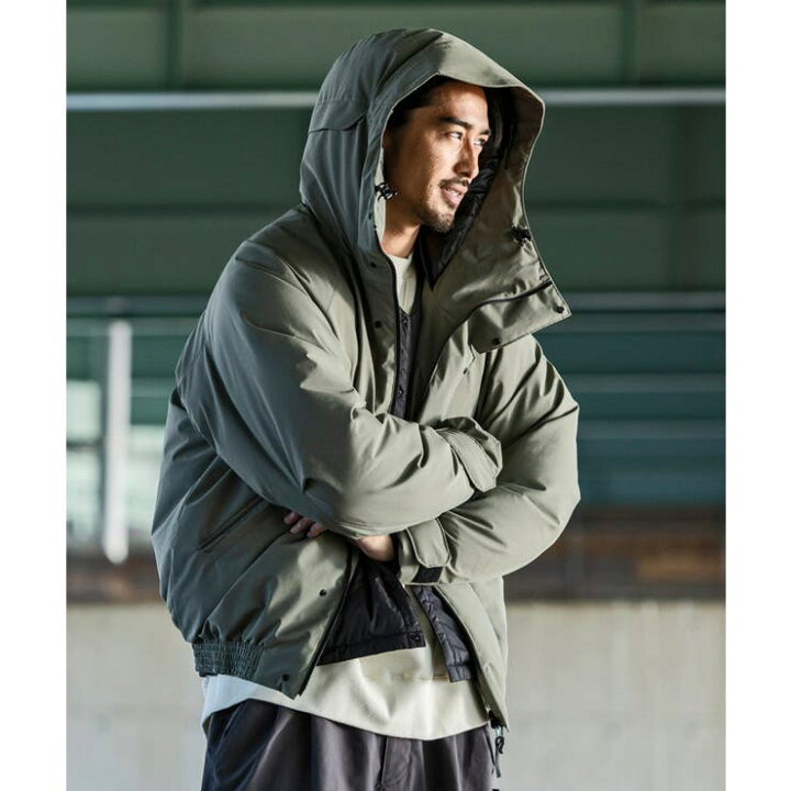 楽天市場】+phenix プラスフェニックス BOMBER DOWN JACKET ボマー 
