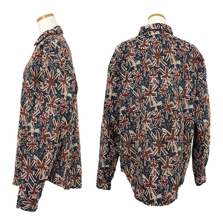 楽天市場】Decorative 柄シャツ ジャカード ユニオンジャック ユニオン 