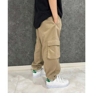 NEXT WALL ワイドカーゴパンツ キッズ 子供服 男の子 女の子 バルーンパンツ スウェットパンツ スエットパンツ ジャージ 長ズボン ワイドパンツ 無地 ペイズリー柄 部屋着 ルームウェア ジュニ