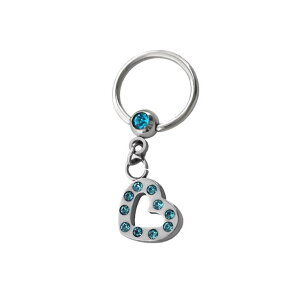 �y10��OFF�N�[�|���I1/16(��)1:59�܂ŁzLUPIS �y16G�z�n�[�g�`���[���L���v�e�B�u�W���G���r�[�Y�����O�{�f�B�s�A�X �@�y�T�[�W�J���X�e�����X 316L �{�f�B�s�A�X �L���v�e�B�u �r�[�Y 16G �n�[�g 