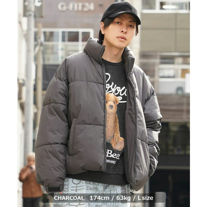 楽天市場】【店内全品5%OFF】◇ワイドシルエット パフジャケット 