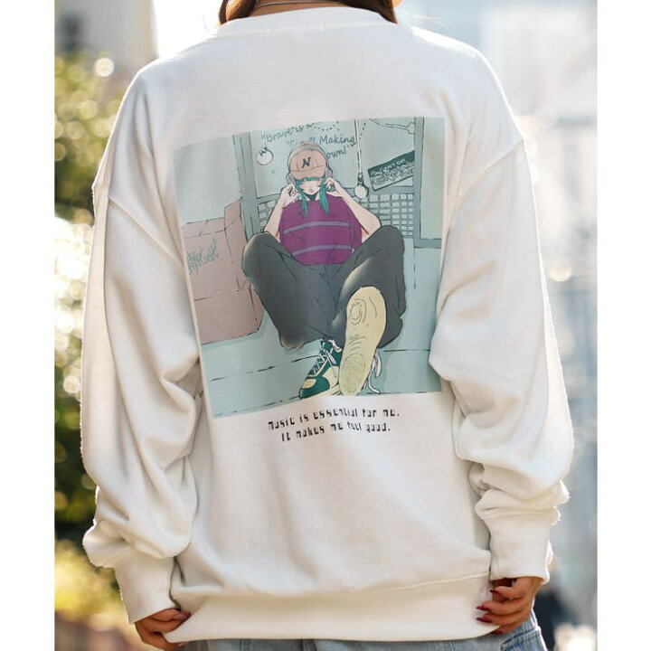 楽天市場】ONE 4 PREMIUM ◇エモーショナル グラフィック スウェット  