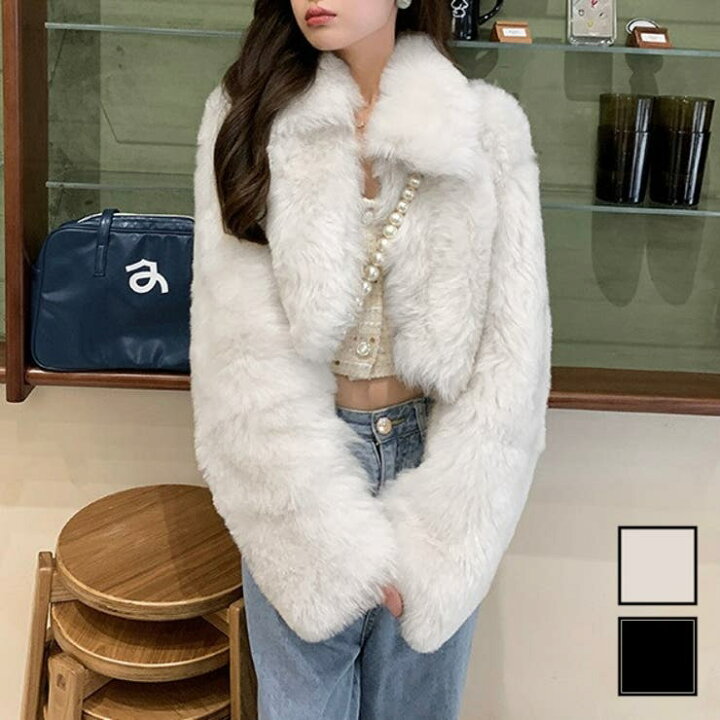 楽天市場】襟付きショート丈ファージャケット : SHOPLIST 