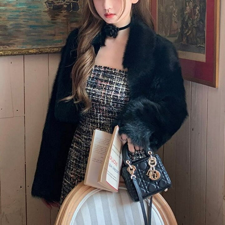 楽天市場】襟付きショート丈ファージャケット : SHOPLIST 