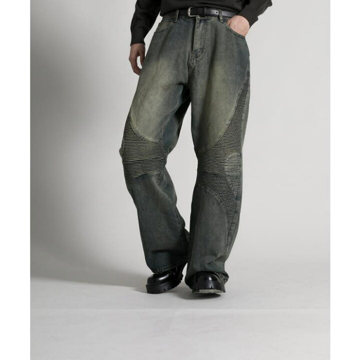 楽天市場】aimoha men 【aimoha neo】 Stylish Worn-Look Denim デニム 